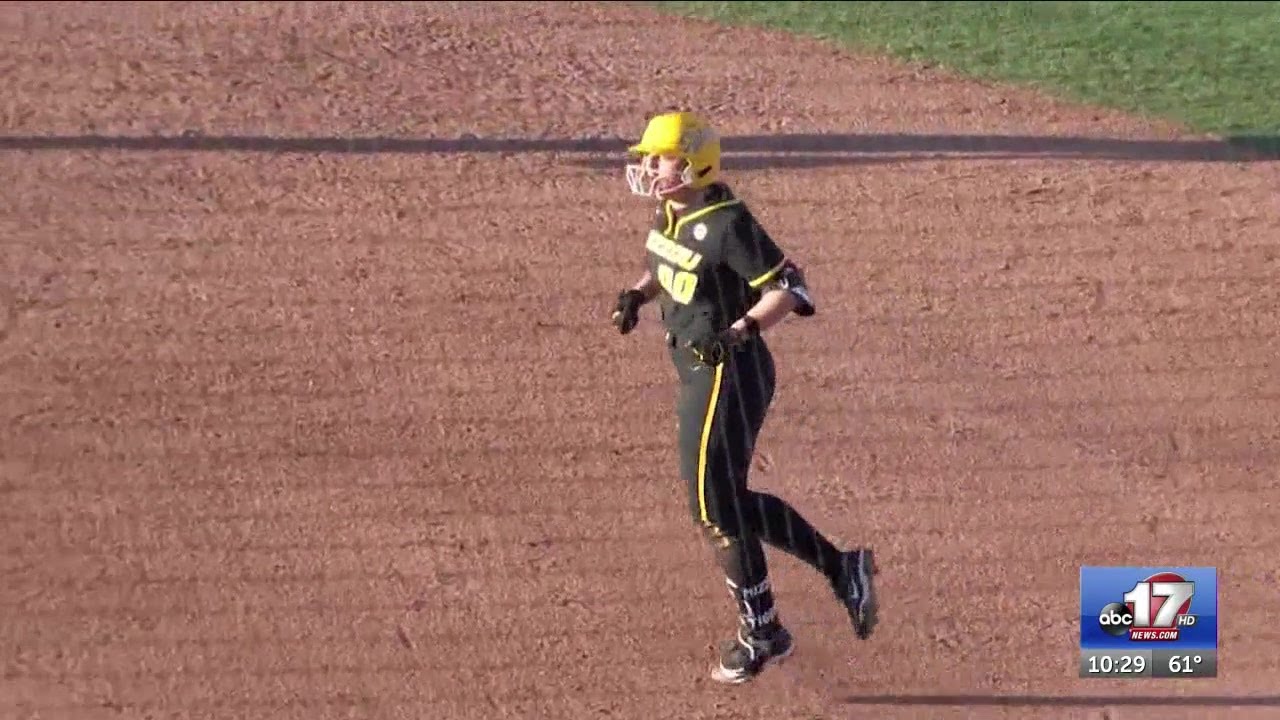 Tiger softball splits the action in day one of Mizzou Invitational