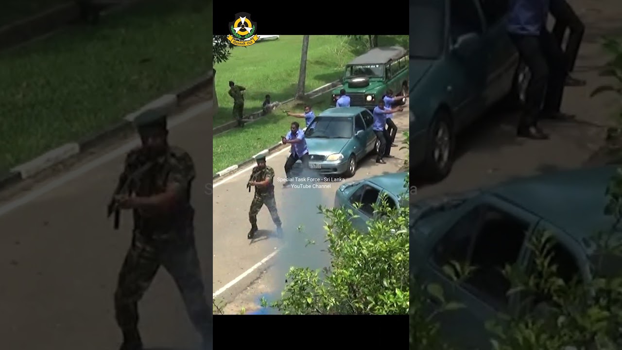VIP Protection Special task force - Sri Lanka #shorts #stf #specialtaskforce