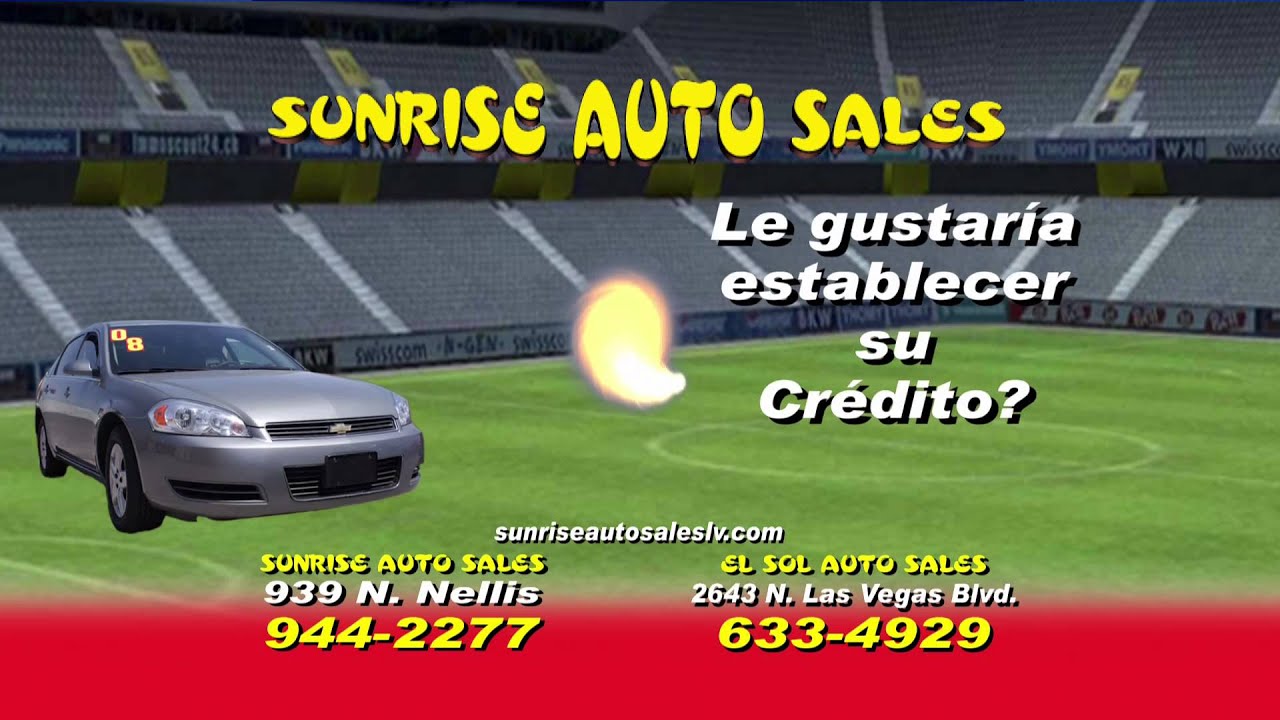 Sunrise Auto Sales Las Vegas FutbolHD