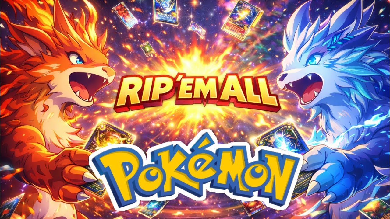 🔥POKÉMON 🔥GOTTA RIPP'EM ALL🔥2025