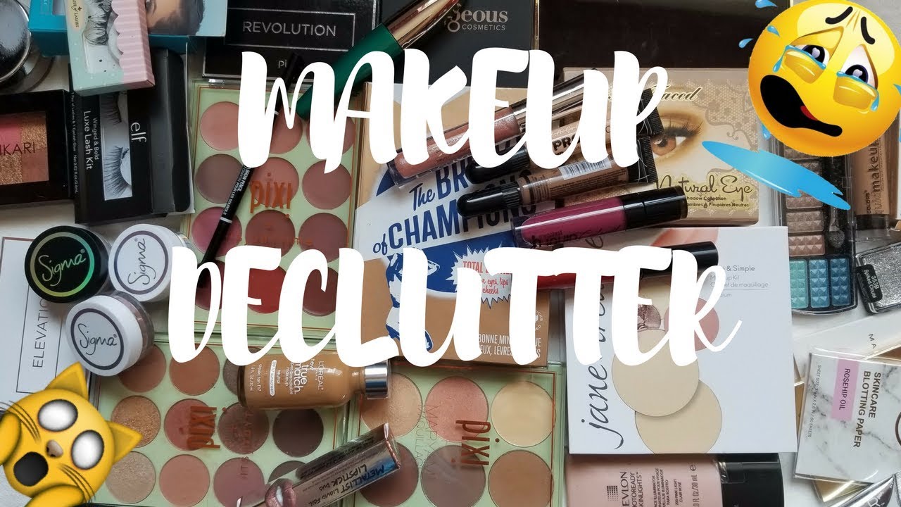 MAKEUP COLLECTION DECLUTTER + BLOG SALE