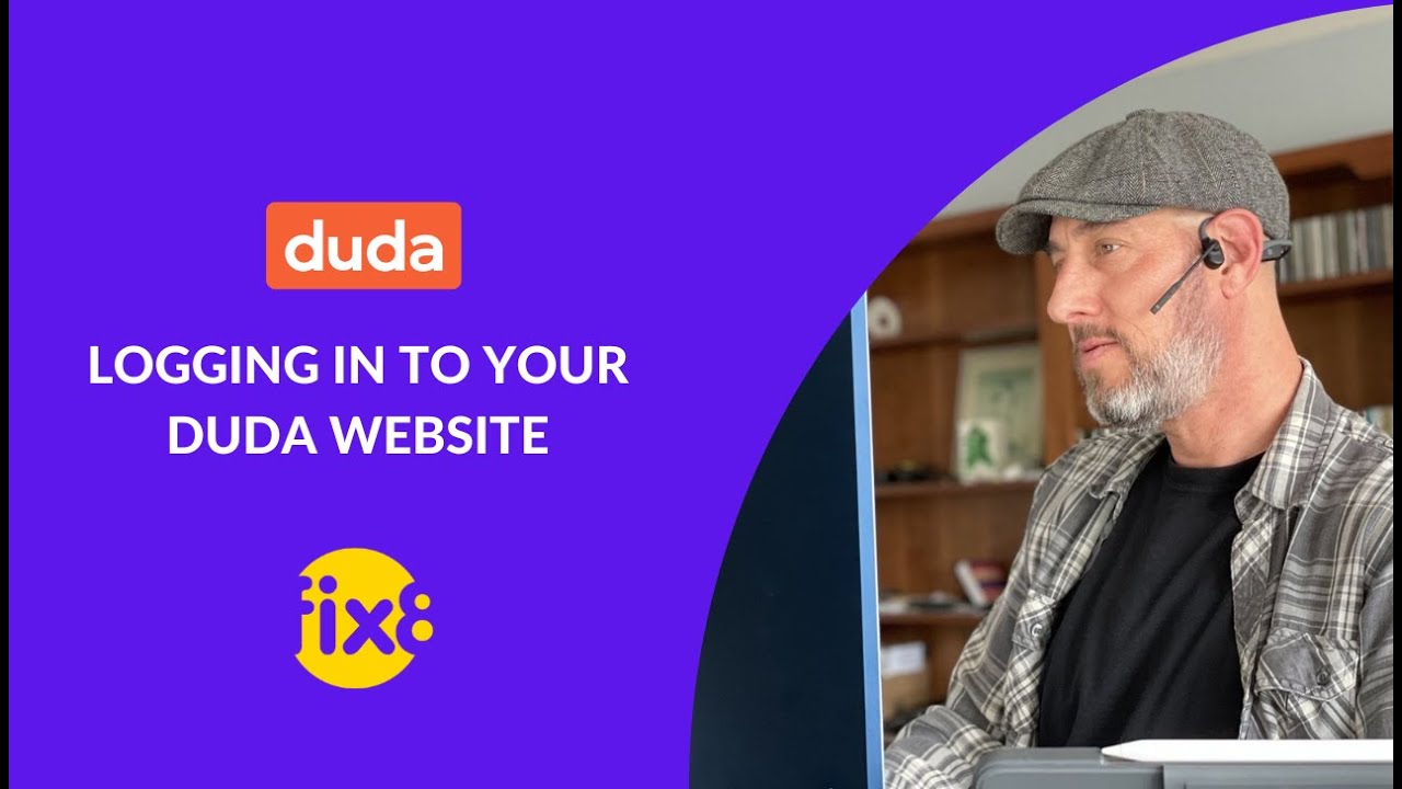 Logging Into Your Duda Website