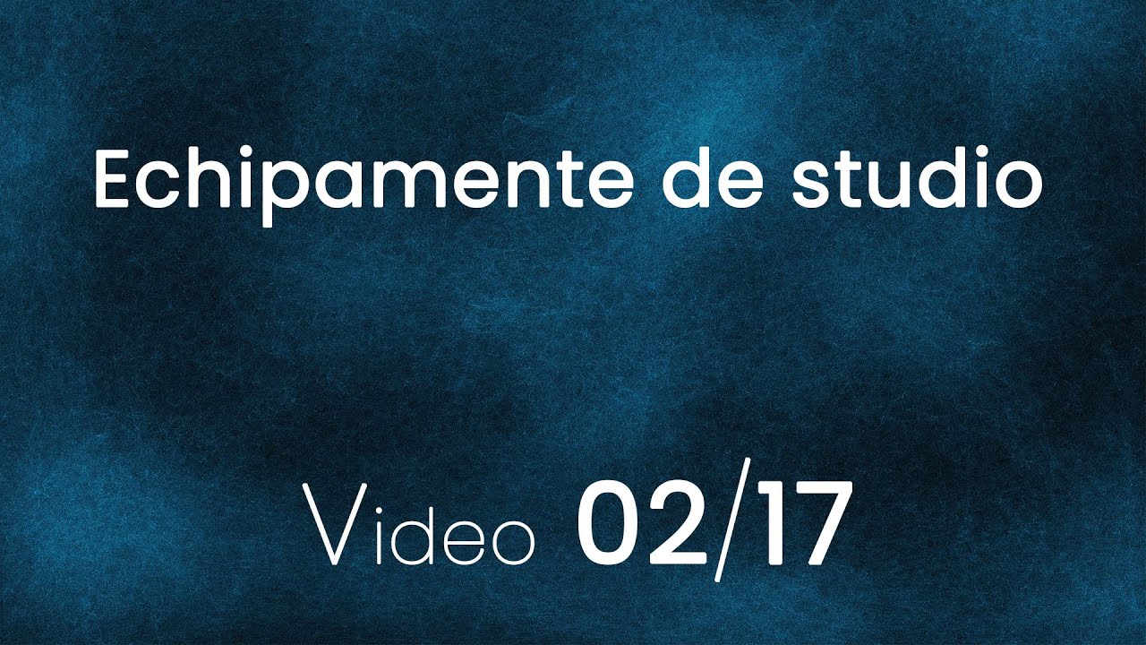 Echipamente de #studio