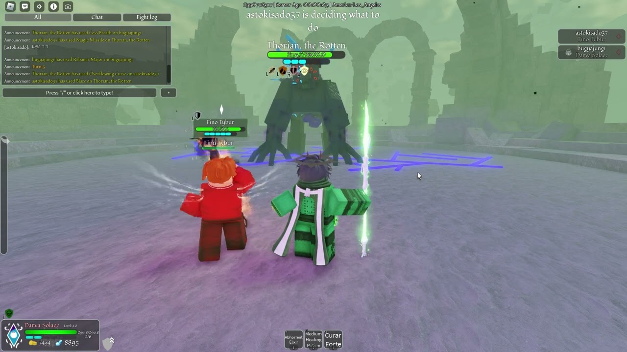 Arcane Lineage:Thorian Duo play with OP Elementalist(Speed Run)