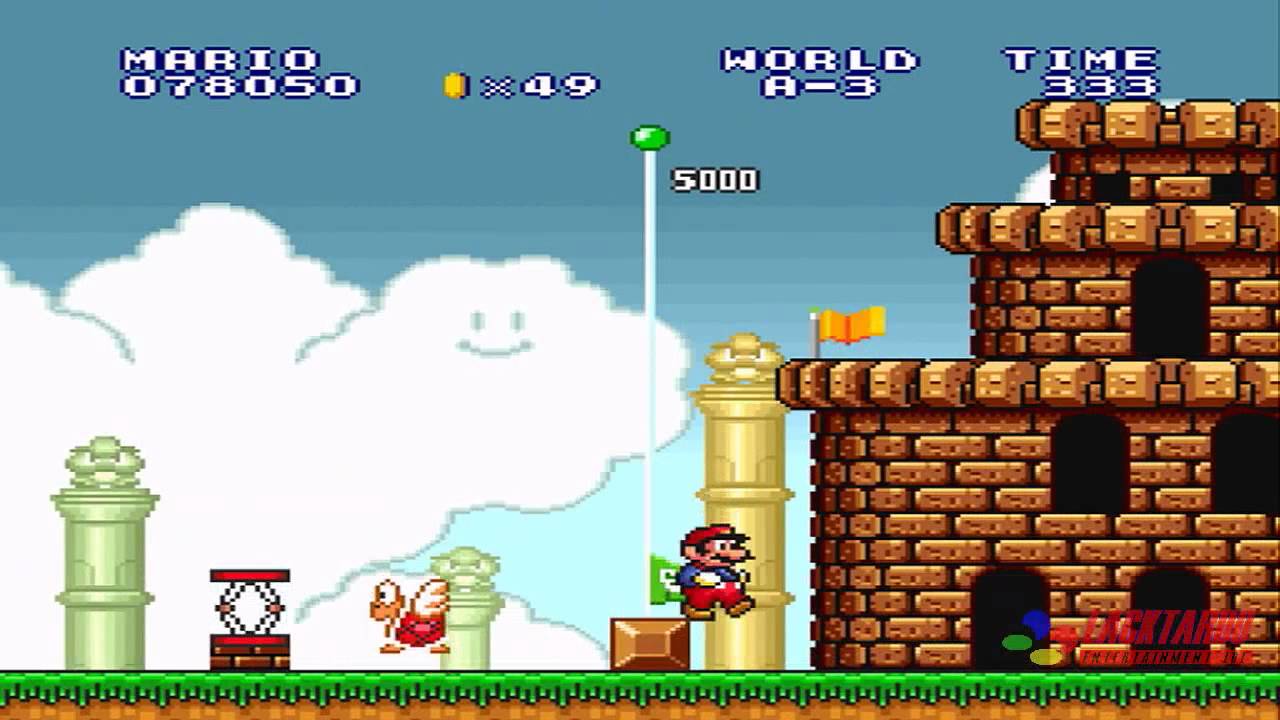 Super Mario Bros Lost levels - World  A