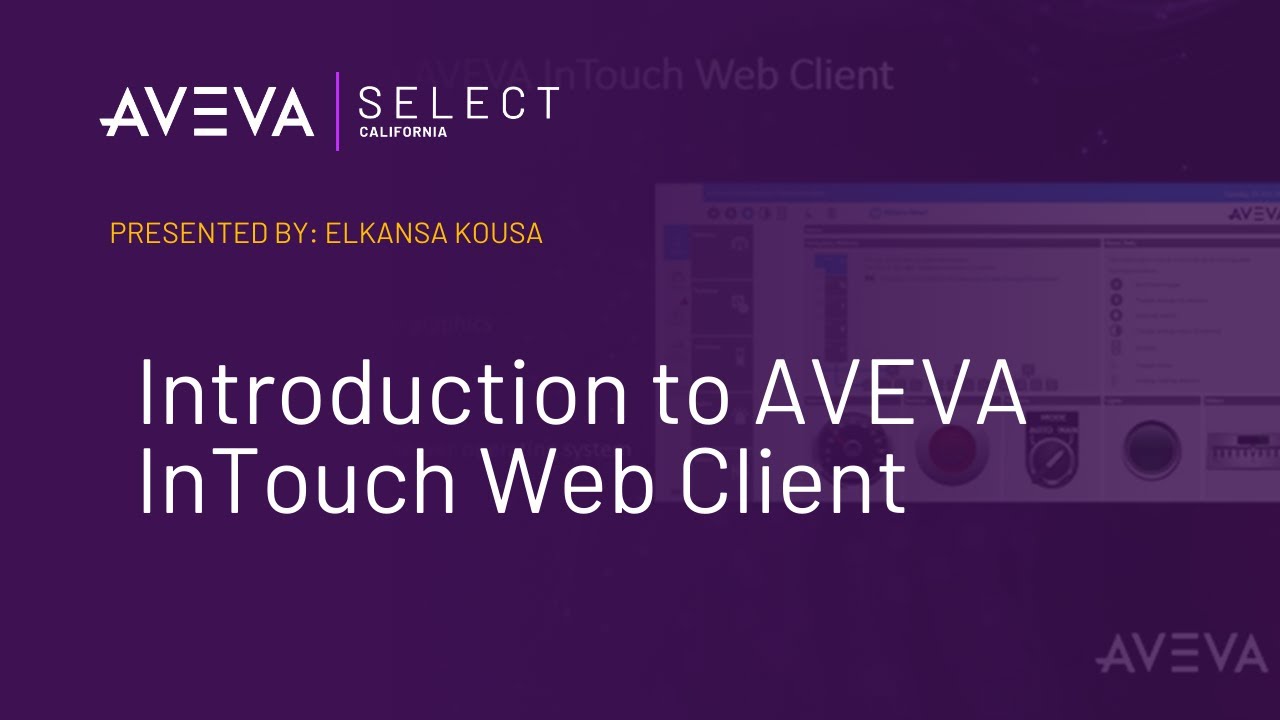 Introduction to AVEVA InTouch Web Client
