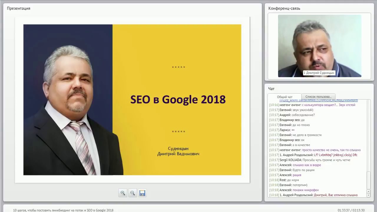 Продвижение в Google  SEO 2018