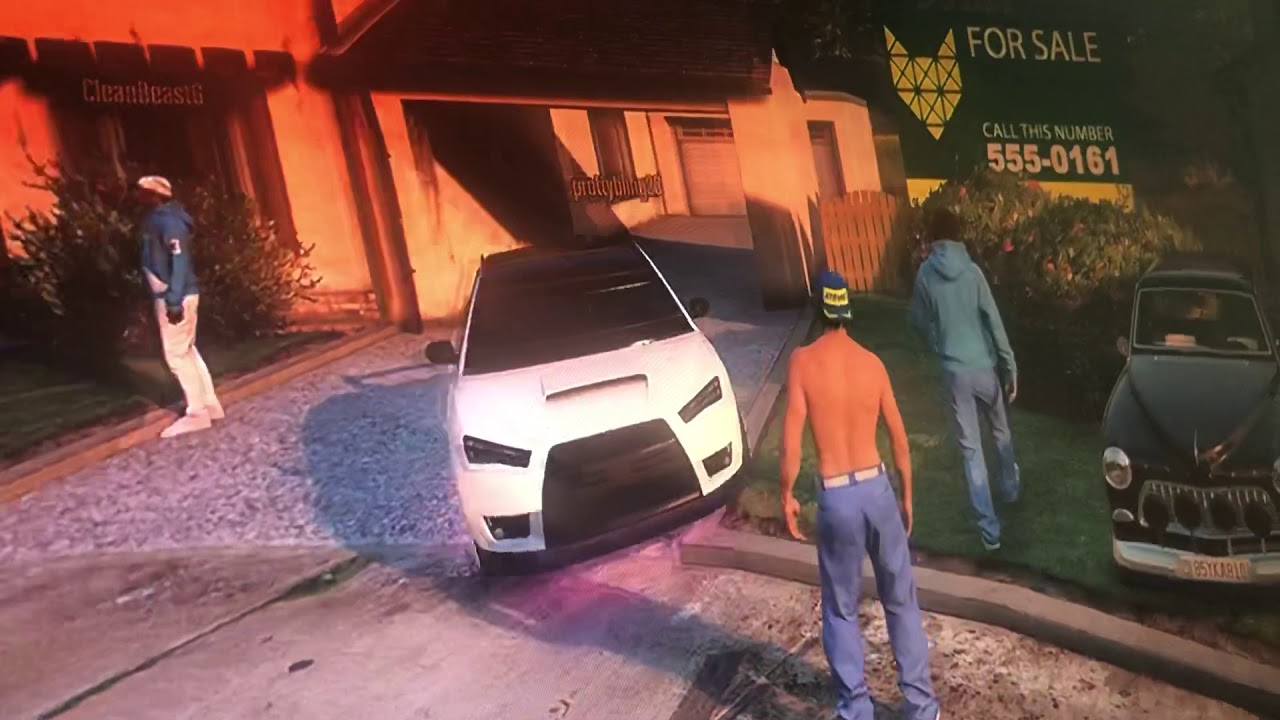 GTA 5 BEHIND THE SCENES BLOODS VS CRIPS w/ CAPGOD 1