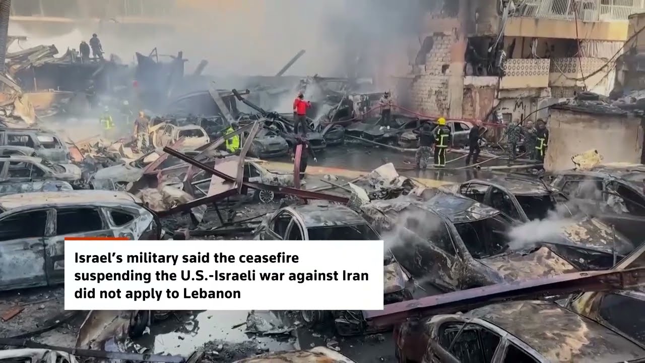 Explosions rock Beirut as Israel pounds Lebanon