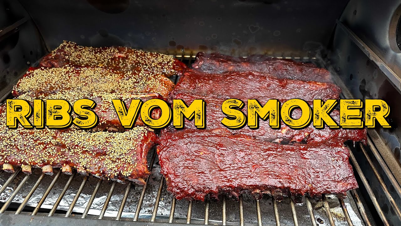 2x BBQ RIBS VOM SMOKER - Silberhaut runter JA/NEIN ? DAS ENDE EINER LEGENDE!