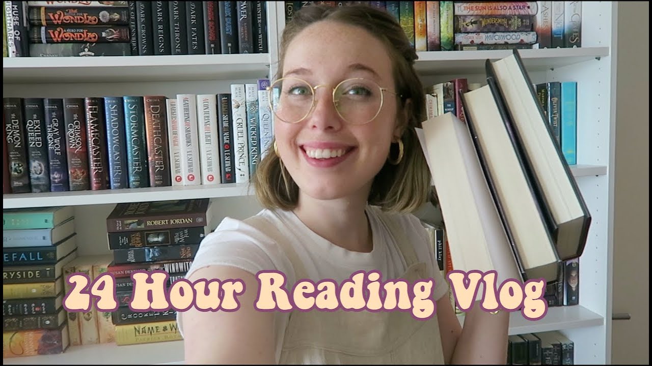 24 HOUR READING VLOG: 3 Books + 800 Pages!!
