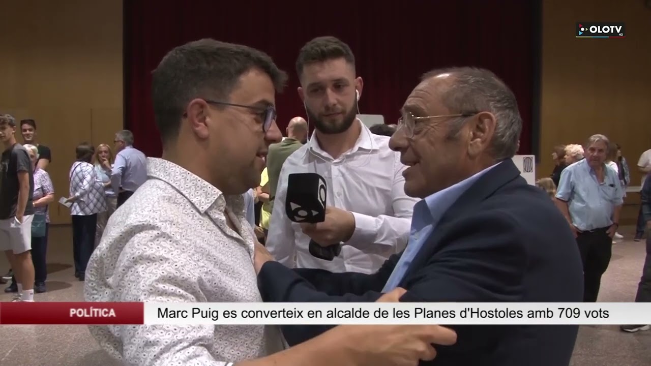 Marc Puig ha guanyat la batalla de les Planes d’Hostoles