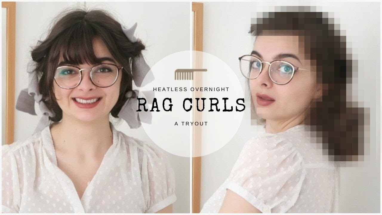 I Tried Heatless Rag/Paperbag Curls (And Got More Than I Bargained For)