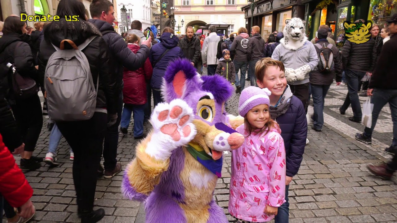Fursuit Halloween Outing Prague 2017