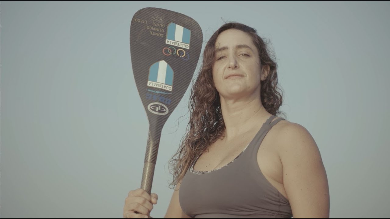 María Fernanda Rodríguez la experimentada del paddleboard