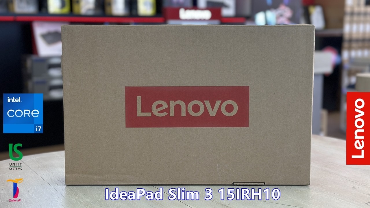 Распаковка и обзор Lenovo IdeaPad Slim 3 15IRH10 Intel Core i7-13620H 16 ГБ ОЗУ 1 ТБ NVME SSD
