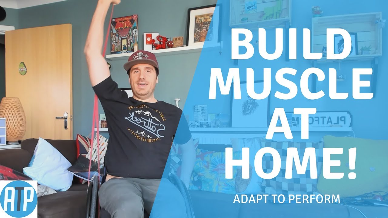 10 MIN Wheelchair Muscle Building Workout