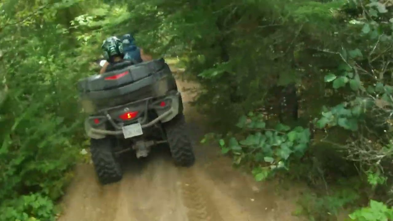 ATV New Brunswick adventures - Hittin' the trails with the fam