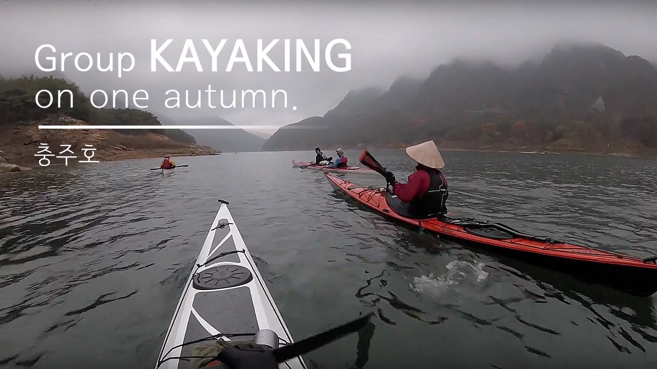 충주호 카약킹 | Group kayaking | Rebel Greenland T | 엑스트립 | 투어링 카약 Touring Kayak
