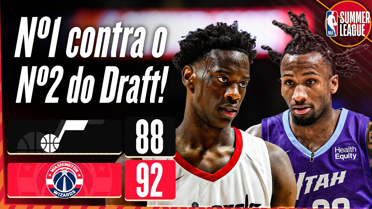 AJ DYBANTSA bate DARRYN PETERSON com 27 PTS em sua estreia na Summer League - Melhores Momentos