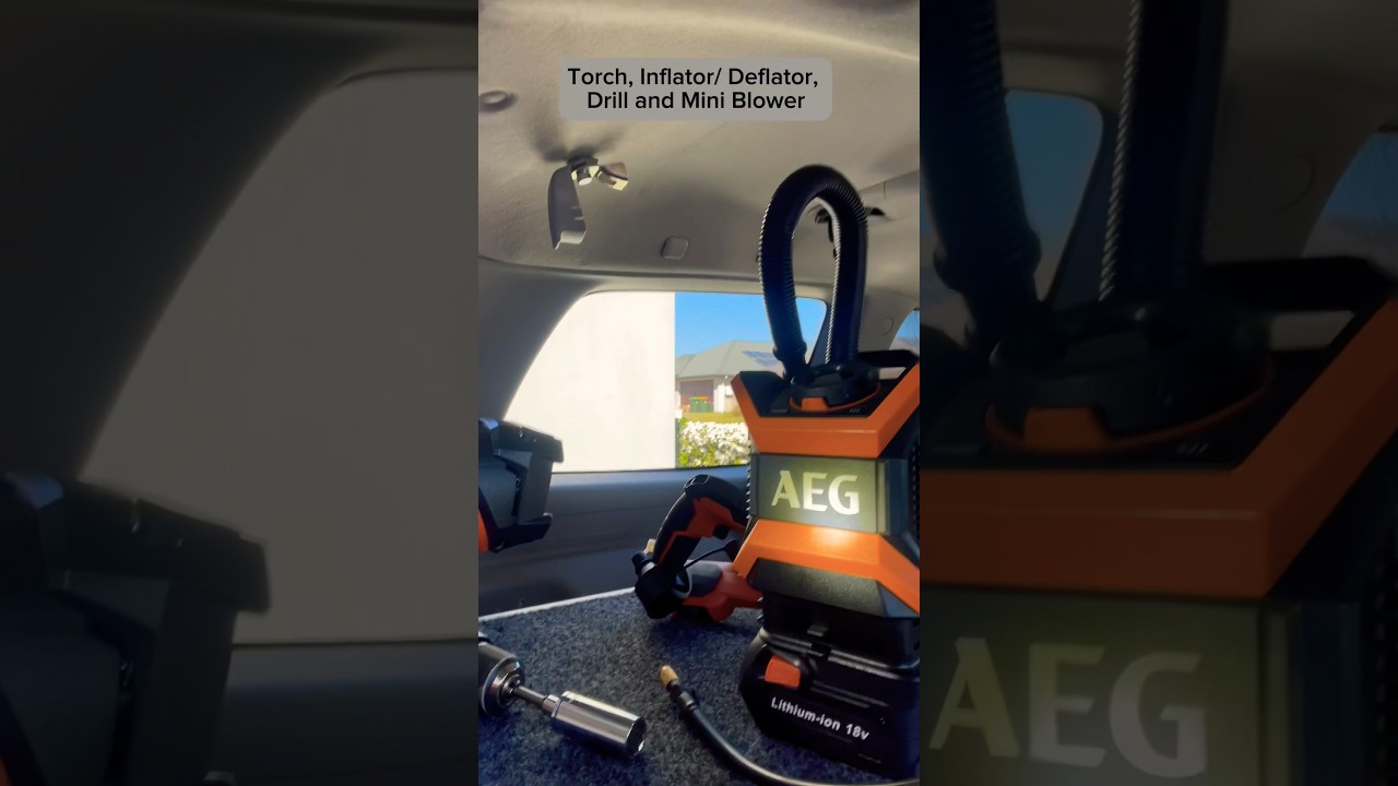 Charging AEG 18V Batteries in the Bush 