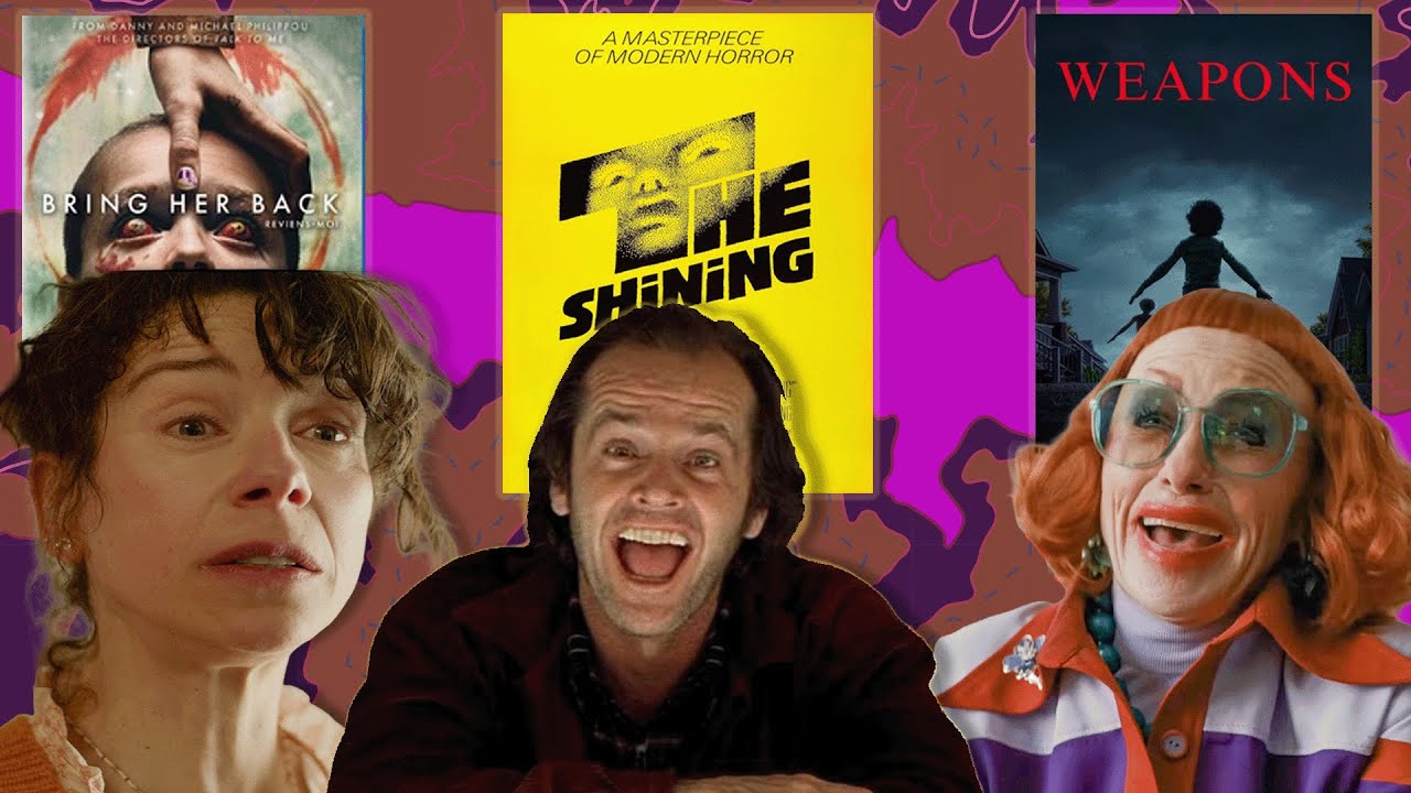 Horror Movie Reviews: The Shining, Bring Her Back and Weapons.