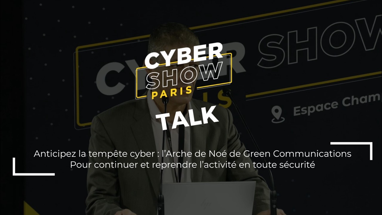 Anticipez la tempête cyber : l’Arche de Noé de Green Communications