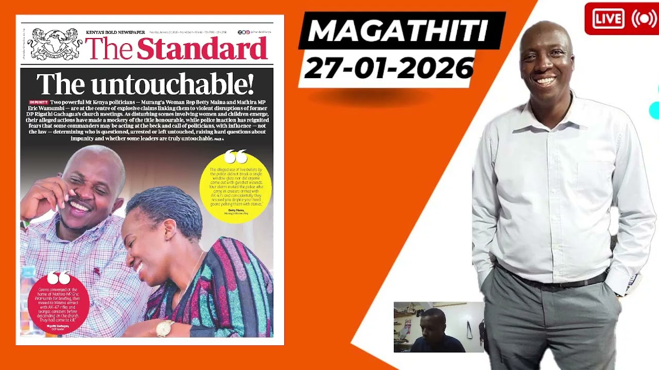 Magathiti Kameme Today || MULIMA UNSTOPABLE COUPLE || 27/01/2026