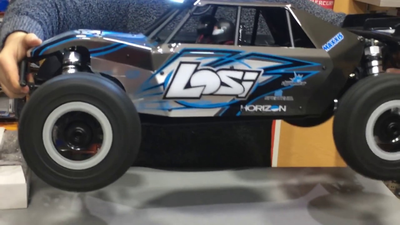 Losi desert buggy dbxle español unboxing y puesta en marcha