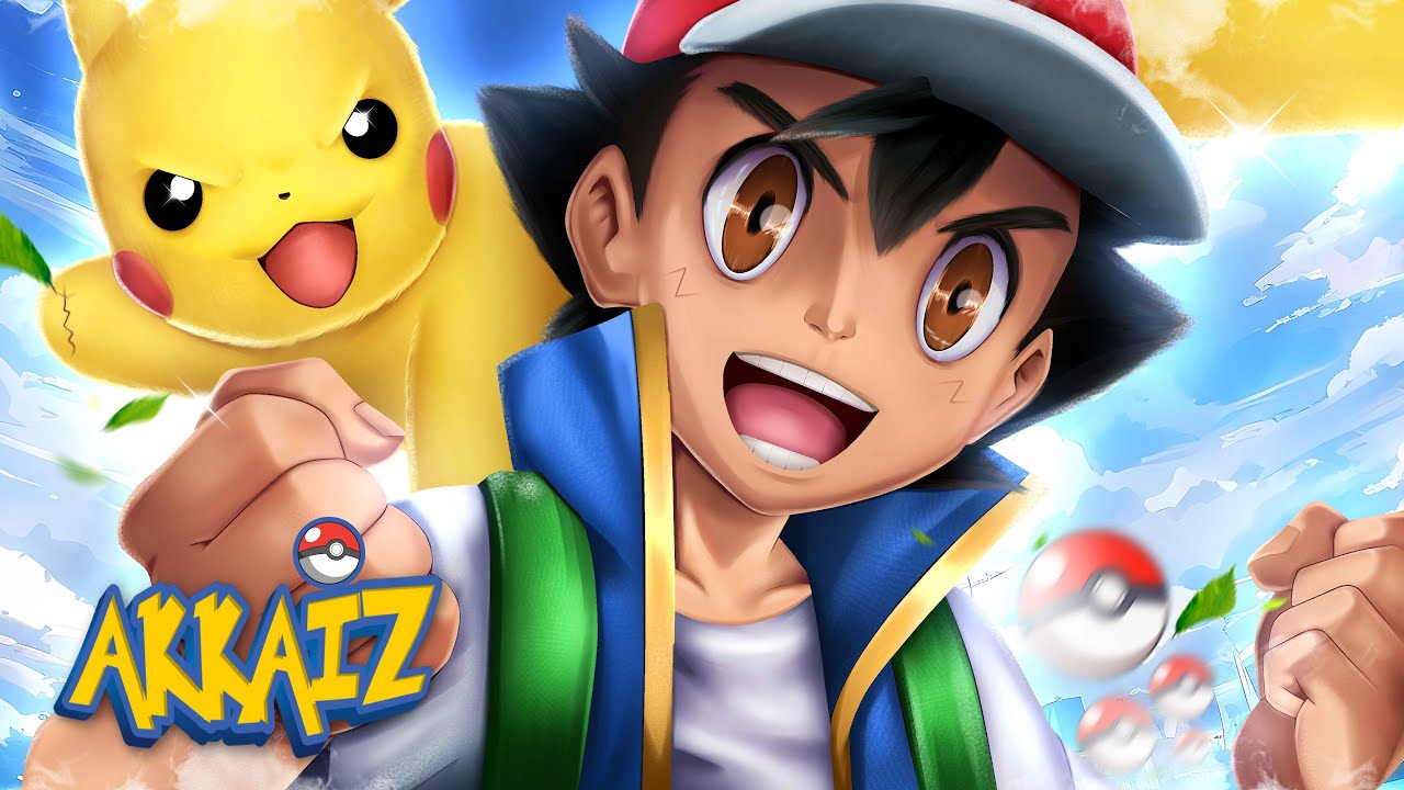 Um Campeão - Ash Ketchum (Pokémon) | AKKAIZ