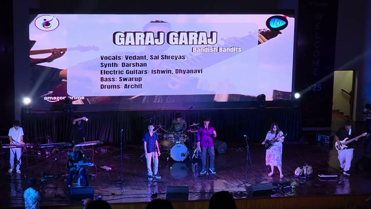 IIT Kanpur Y25 Orientation || MClub Performance || Garaj Garaj