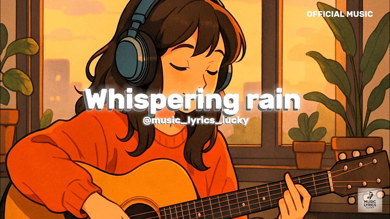 Whispering Rain | Lyrics | (Official music video) | Slowed + Speed Up | Full Screen #whisperingrain