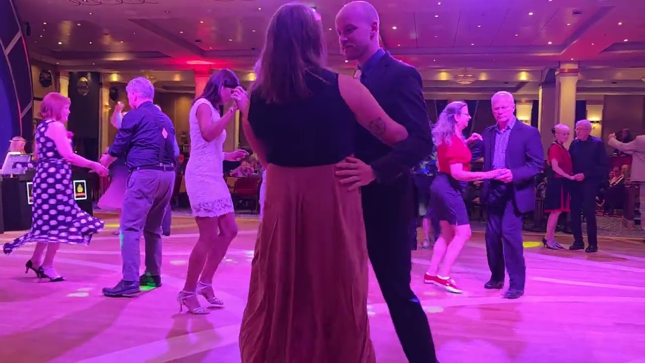 Dancing to 