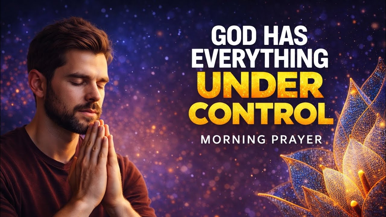 God Has Everything Under Control | Morning Prayer for Peace & Trust #graceoasis 