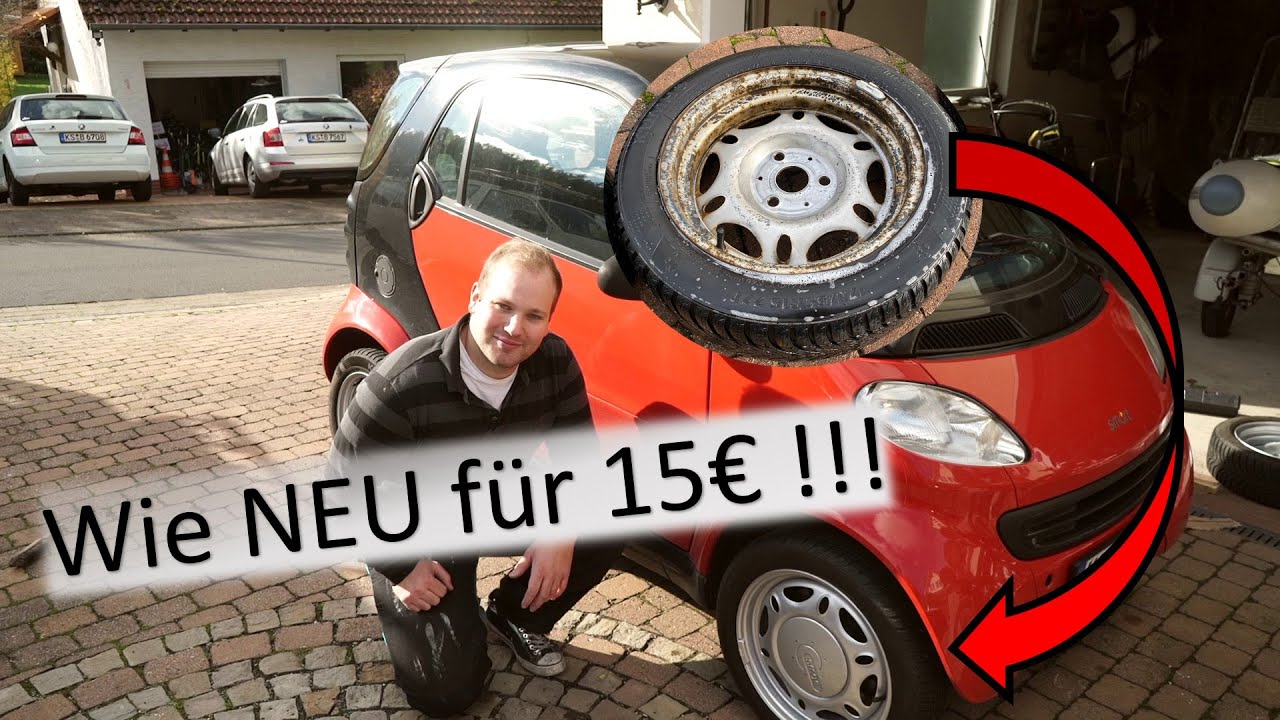 Felgen für 15€ aufbereiten / lackieren  / HOW TO DO