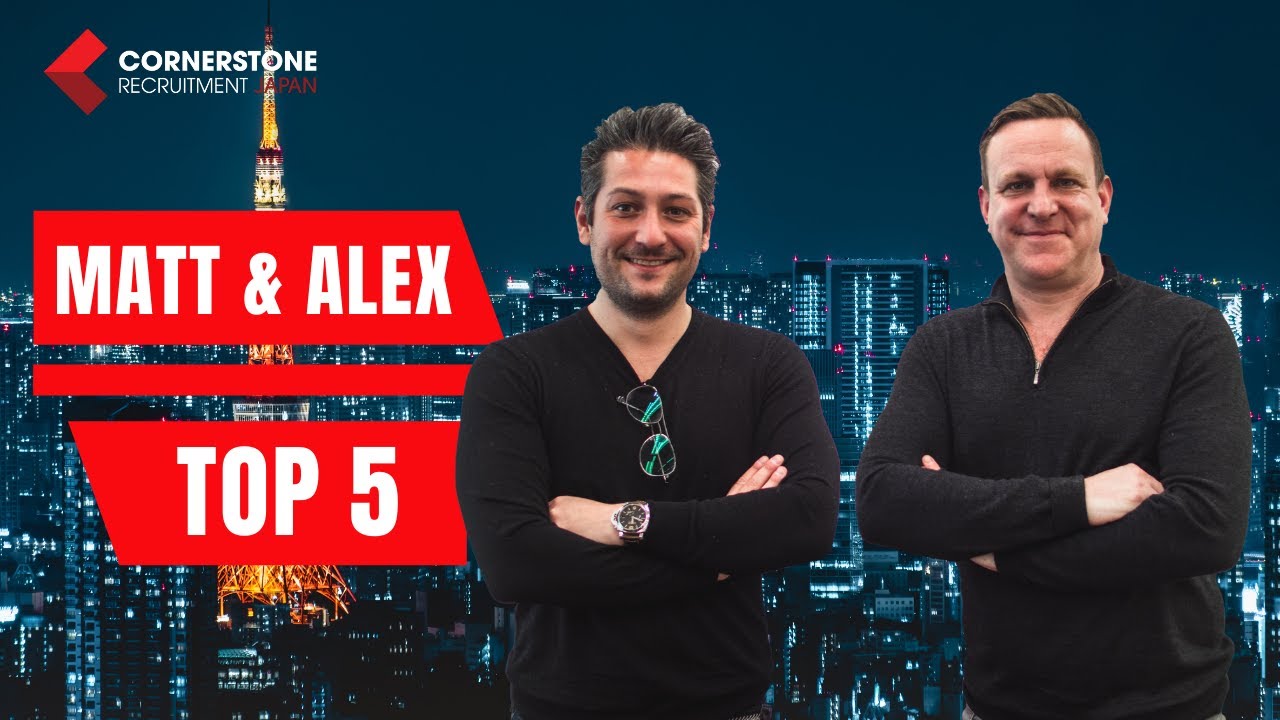 TOP 5 Reasons Recruiters Change Company | Recruitment in Japan