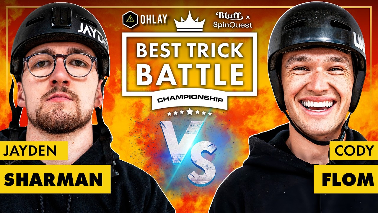 OHLAY Best Trick Battle Championship | Коди Флом против Джейдена Шармана &mdash; Битва за 3-е место