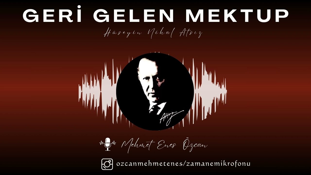 geri gelen mektup | hüseyin nihal atsız