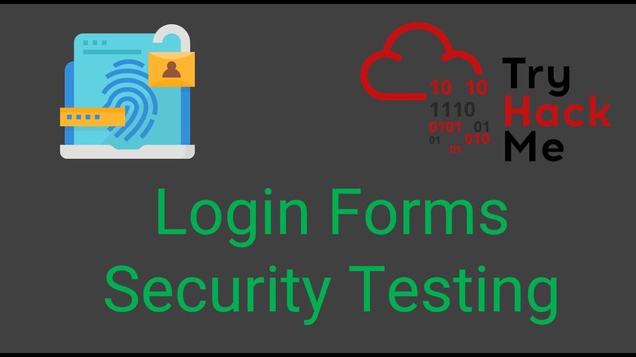 Security Testing Techniques For Authentication Mechanisms  | TryHackMe
