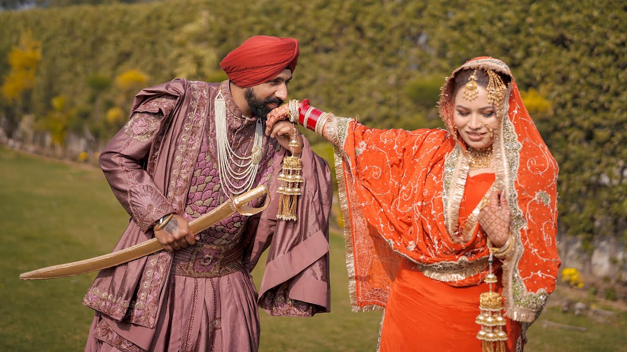 Live II Jaskaran Singh Weds Maninder Kaur II Wedding Day  video By. Gill Farmer Studio