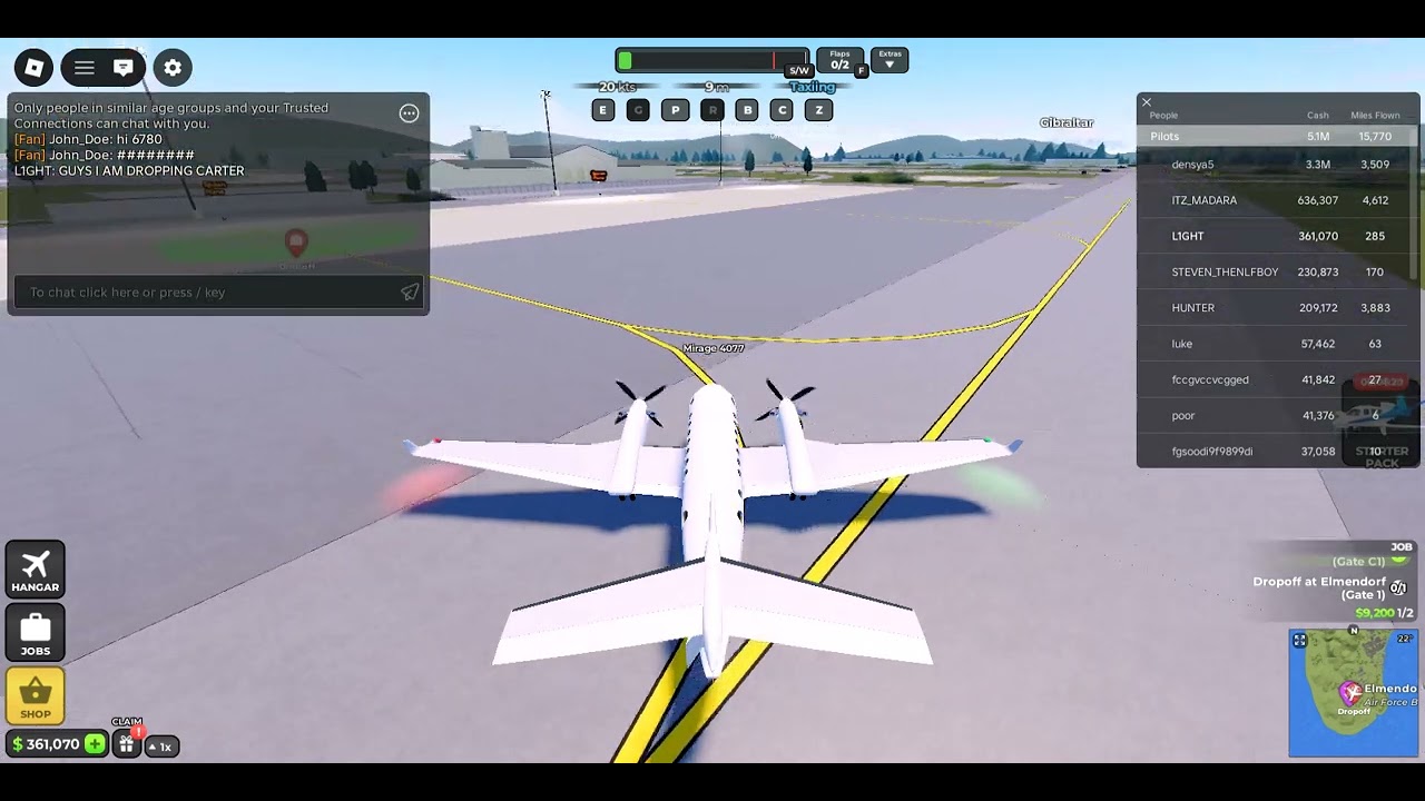 DROPPING CARTERDACAR