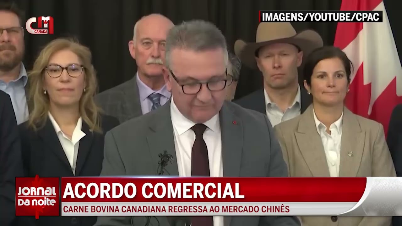 Acordo comercial entre Canadá e China garante regresso da carne bovina canadiana ao mercado chinês