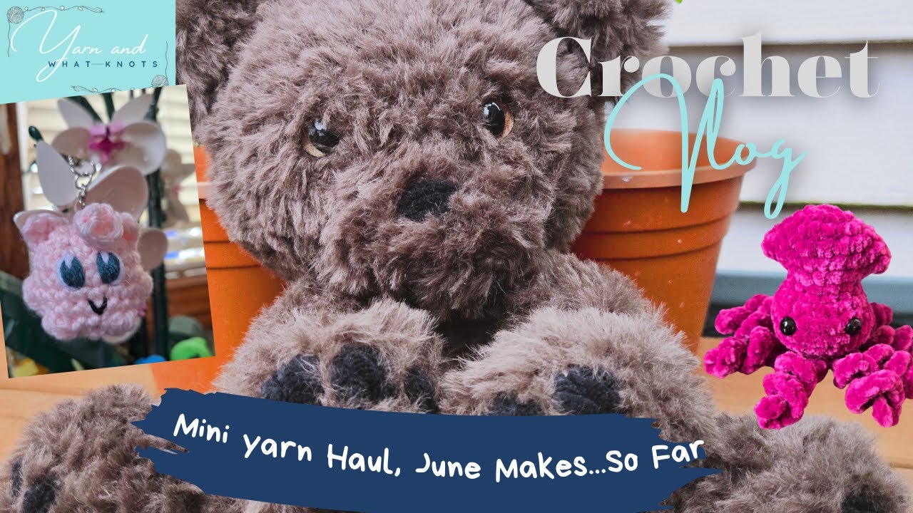 Crochet vlog| June Makes (Part 1)