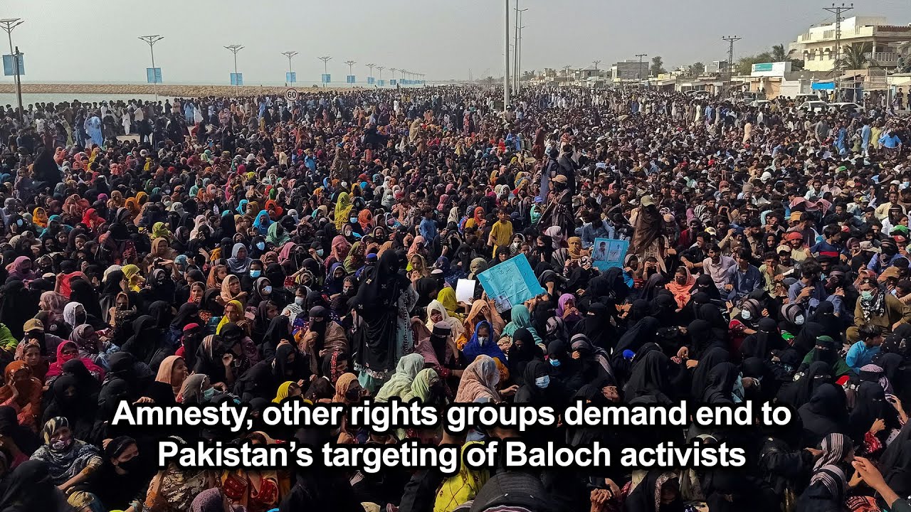 Amnesty, other rights groups demand end to Pakistan&rsquo;s targeting of Baloch activists