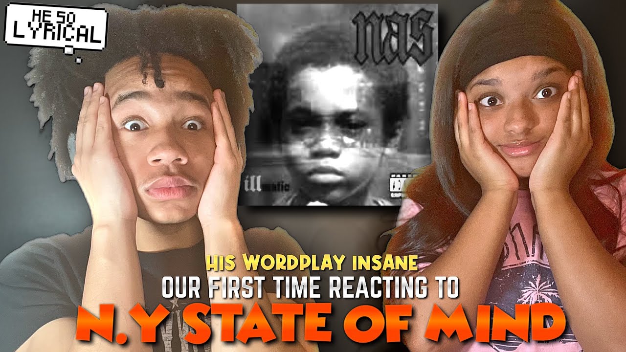 OH HE CAN RAP RAP!!! NAS - N.Y. STATE OF MIND(REACTION)