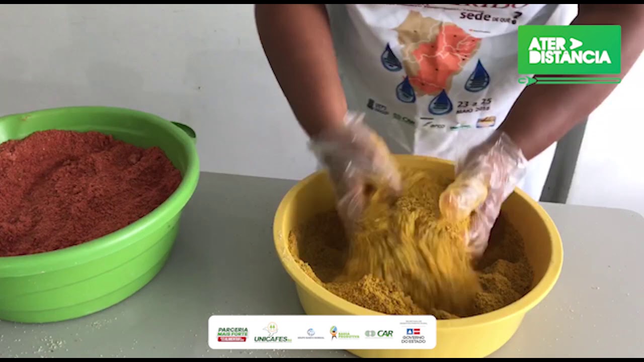VÍDEO AULA 1 - Produção do tempero caseiro. (1/6)