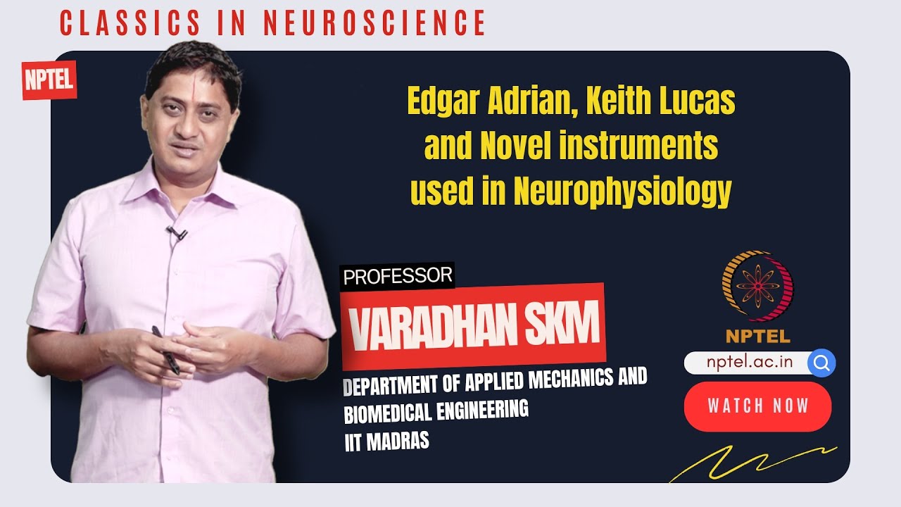 Edgar Adrian, Keith Lucas and Novel instruments used in Neurophysiology
