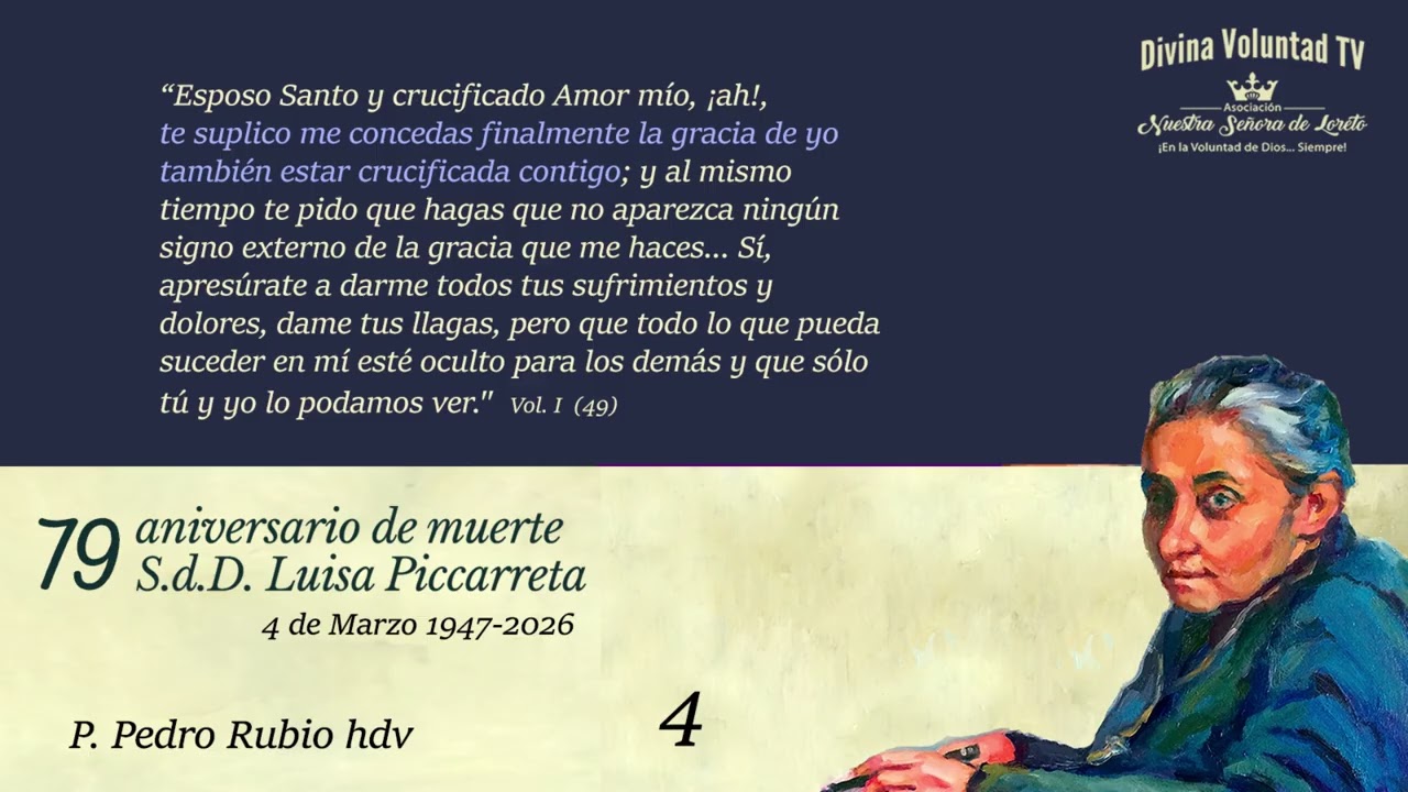 79 Aniversario muerte de la Sierva de Dios Luisa Piccarreta. 4 marzo 2026-4.