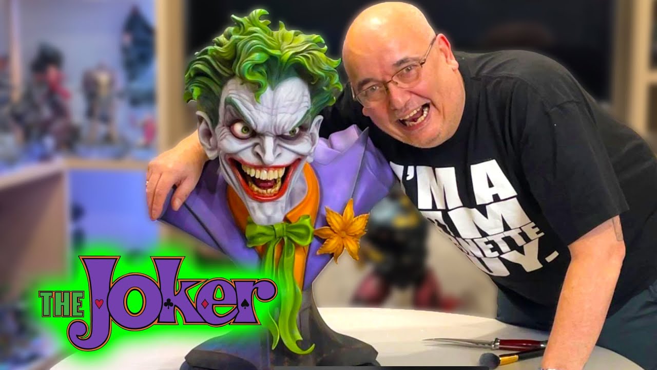Sideshow Collectibles Joker Life Size Bust Unboxing and Review