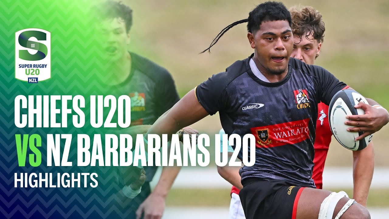 HIGHLIGHTS | Chiefs v NZ Barbarians | Super Rugby U20, 2025